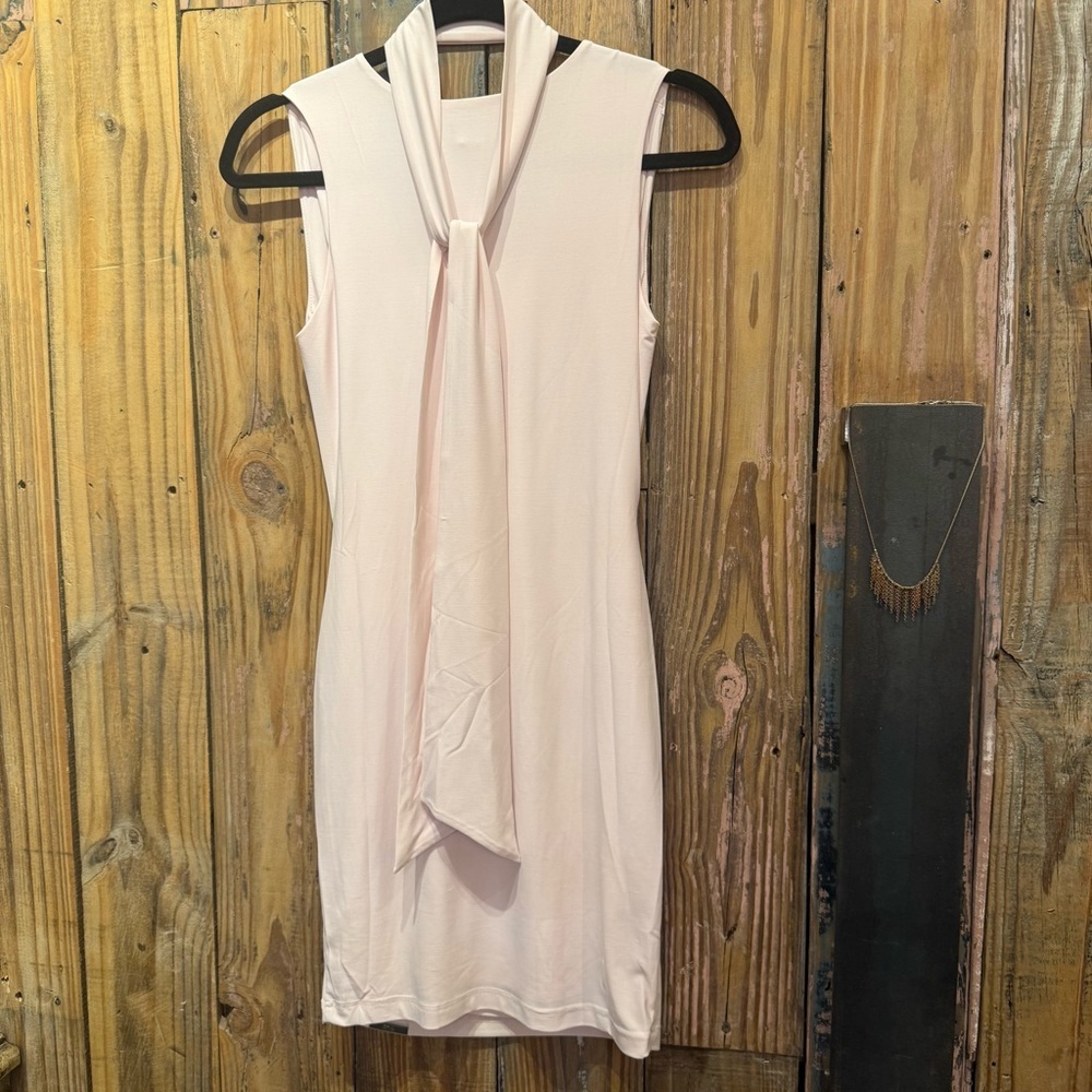 NWT RtA Alyse  Sleeveless Mini Dress in Festive Pink Sz XS - Picture 7 of 8